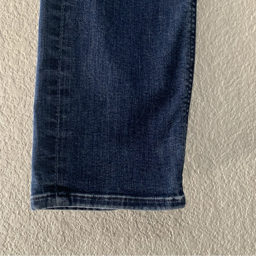 MOTHER Jeans Womens 26 Dazzler Mid Rise Ankle On The Edge Dark Wash Straight Leg - Picture 6 of 7